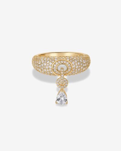 Aurelia Pear Drop Ring