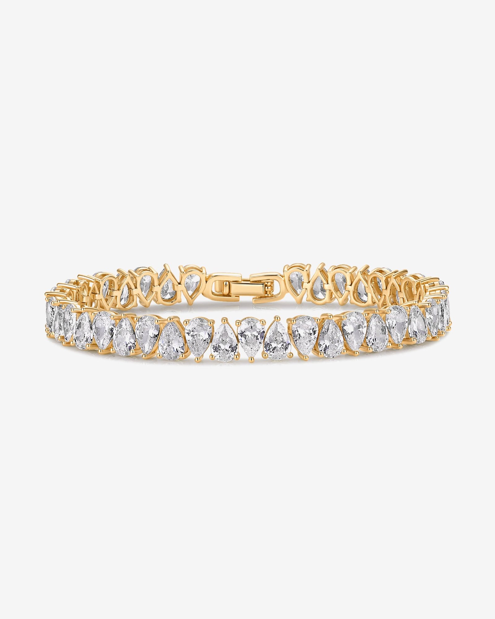 Solene Pear Tennis Bracelet