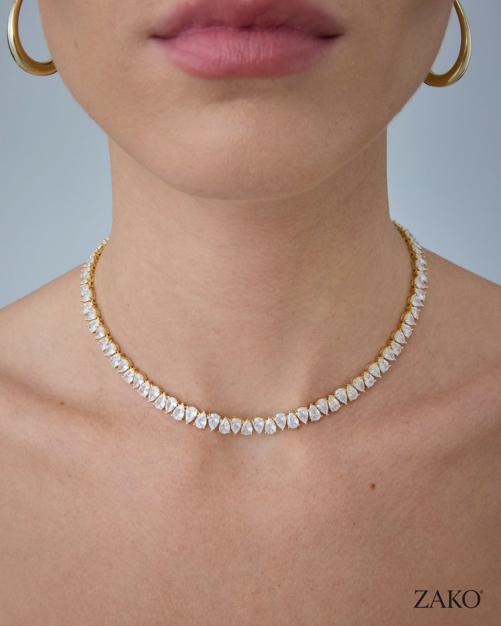 Lumi Tennis Necklace - Image 2