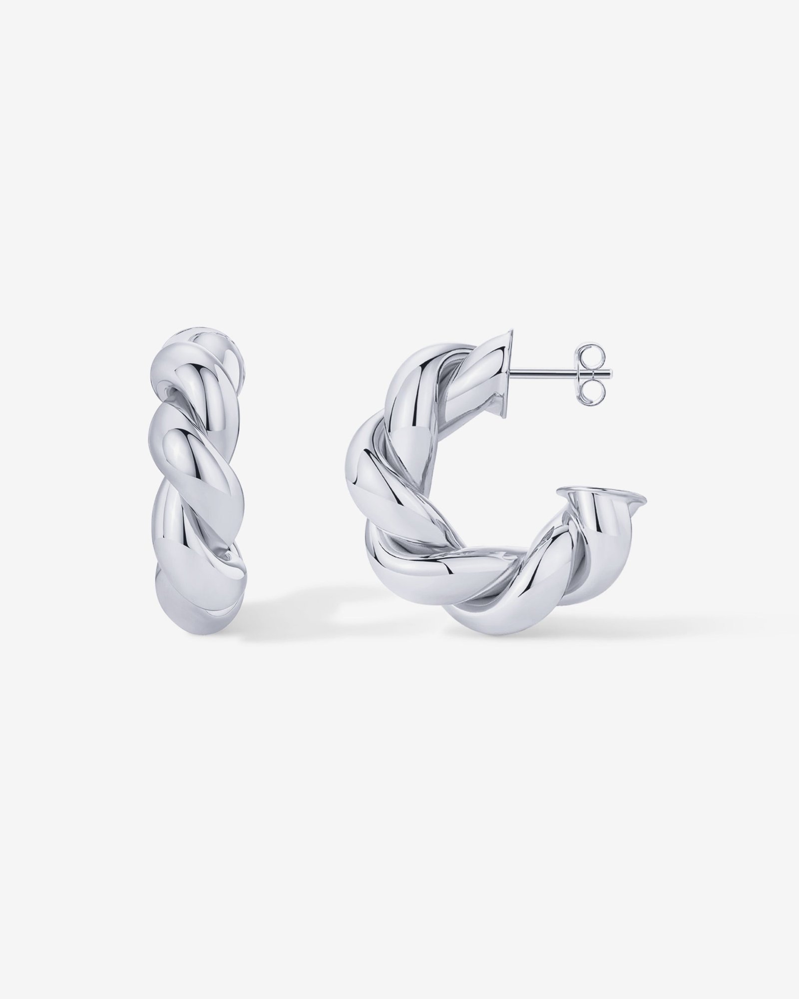 Aurelia Twisted Hoops - Image 5