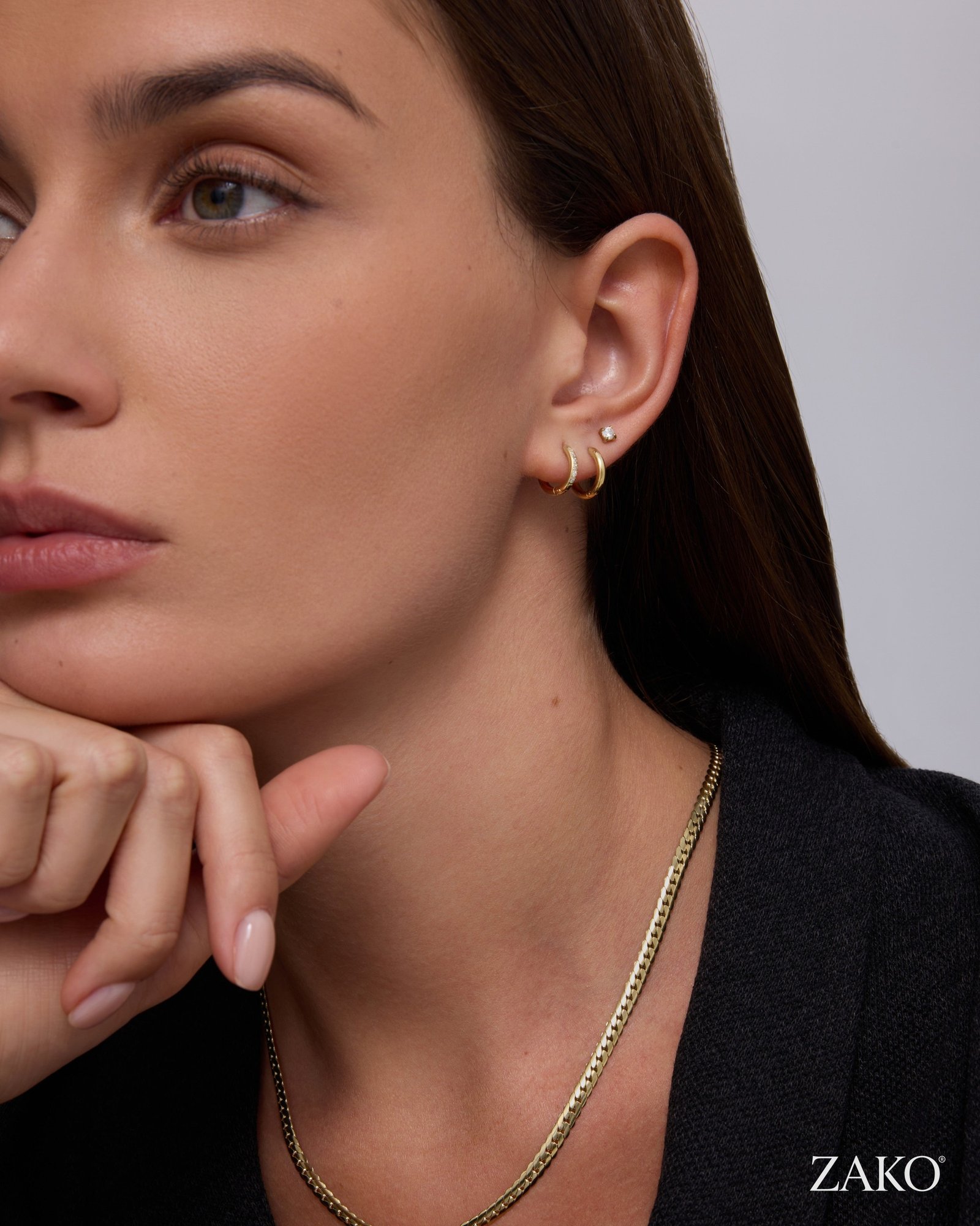 Lumi Huggie Earrings - Image 3