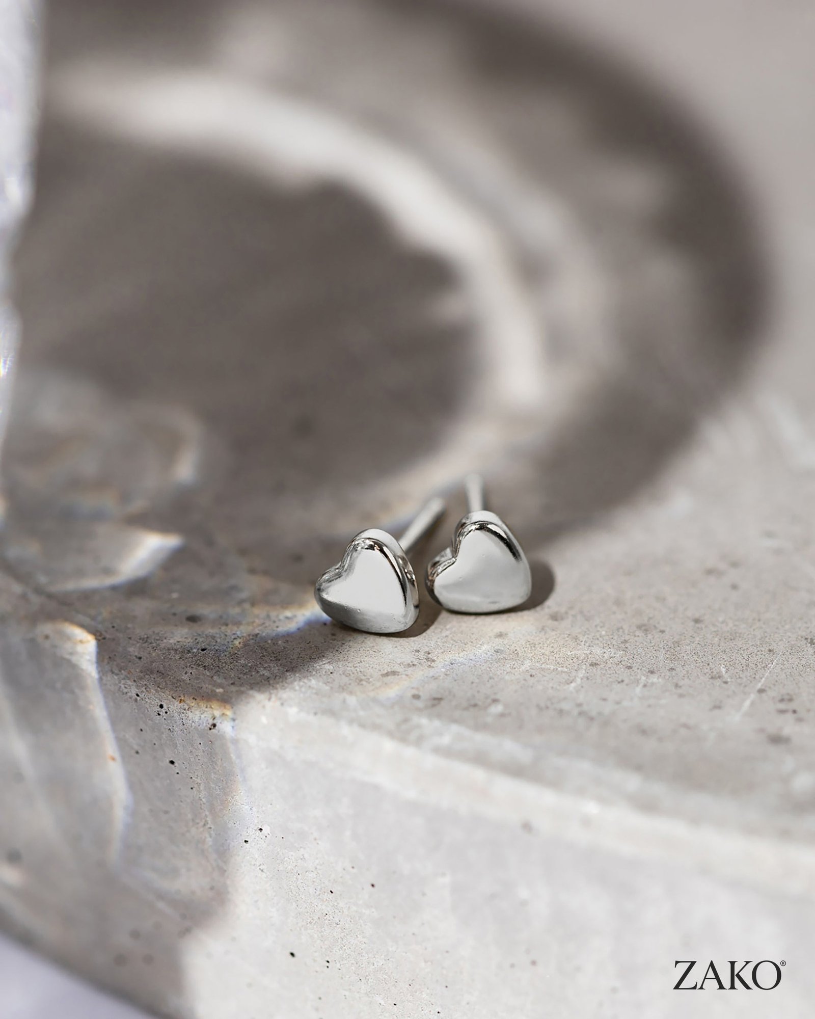 Elio Heart Studs - Image 9