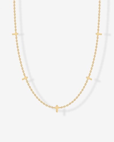 Celine Cross Necklace
