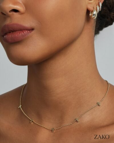 Celine Cross Necklace
