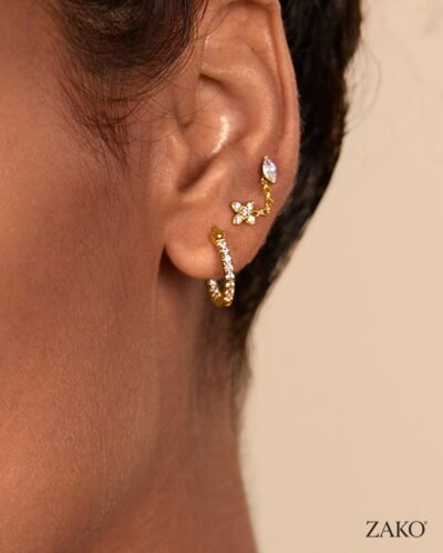 Aurelia Flower Studs