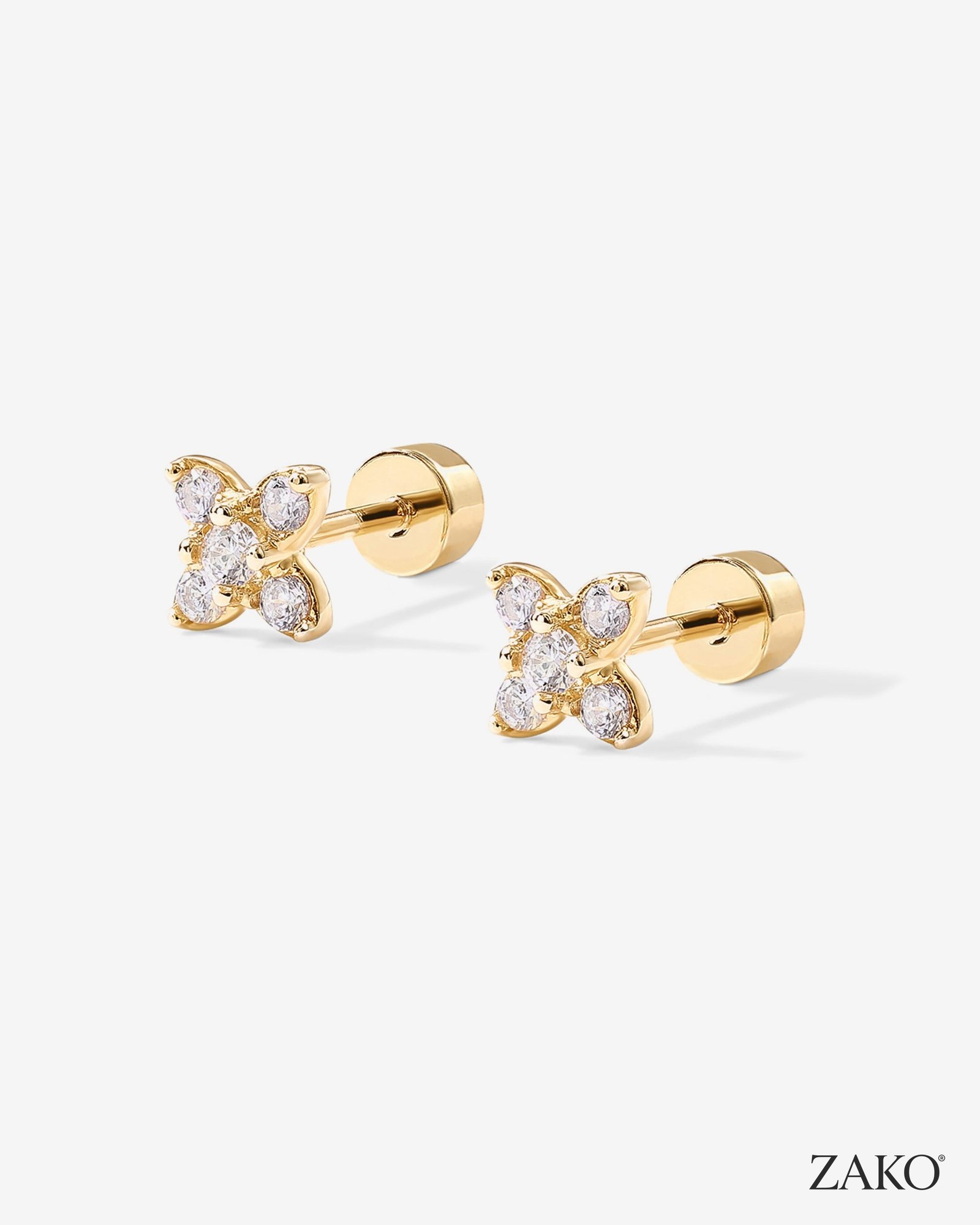 Aurelia Flower Studs - Image 2