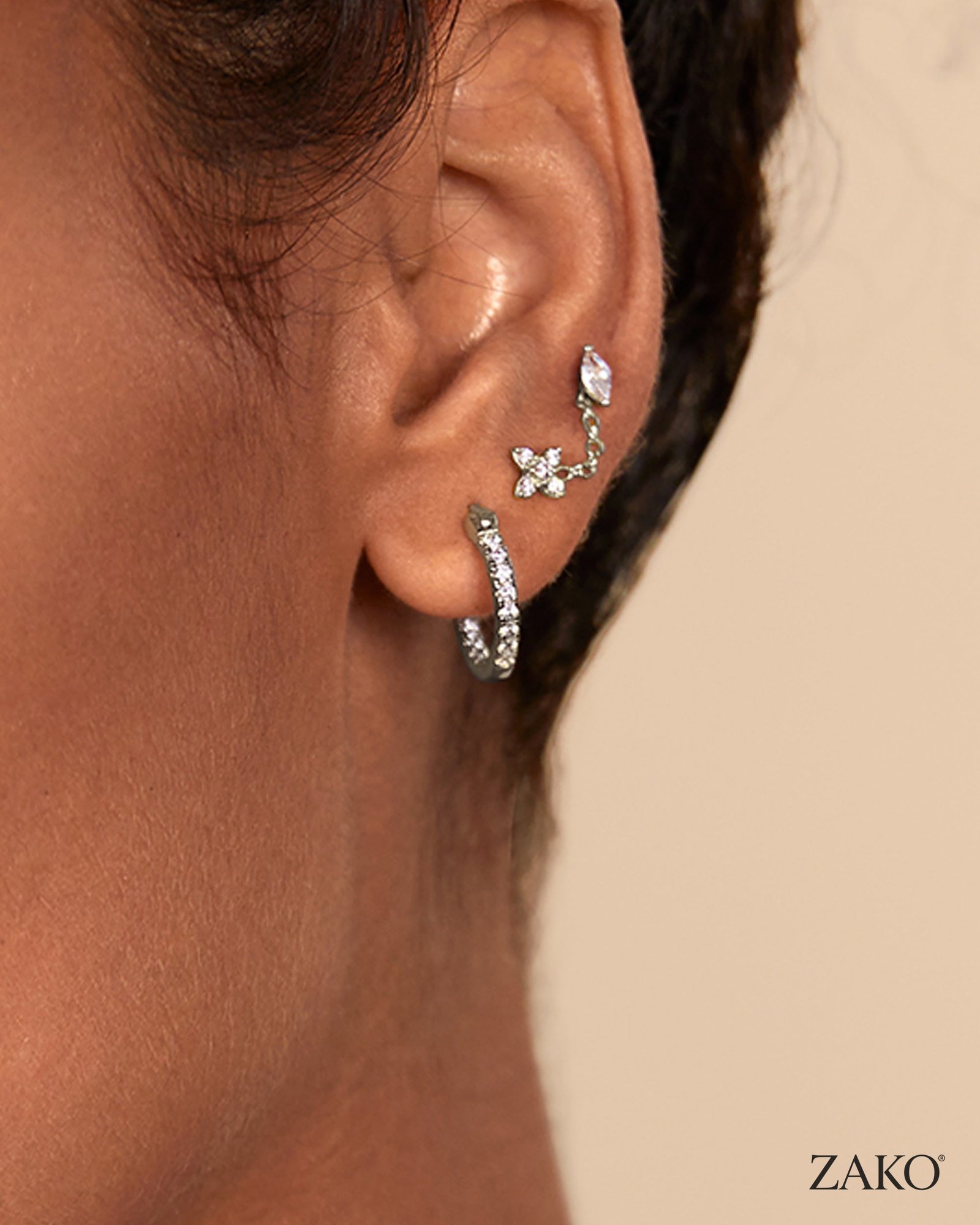 Aurelia Flower Studs - Image 6