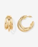 Lena Triple Hoops