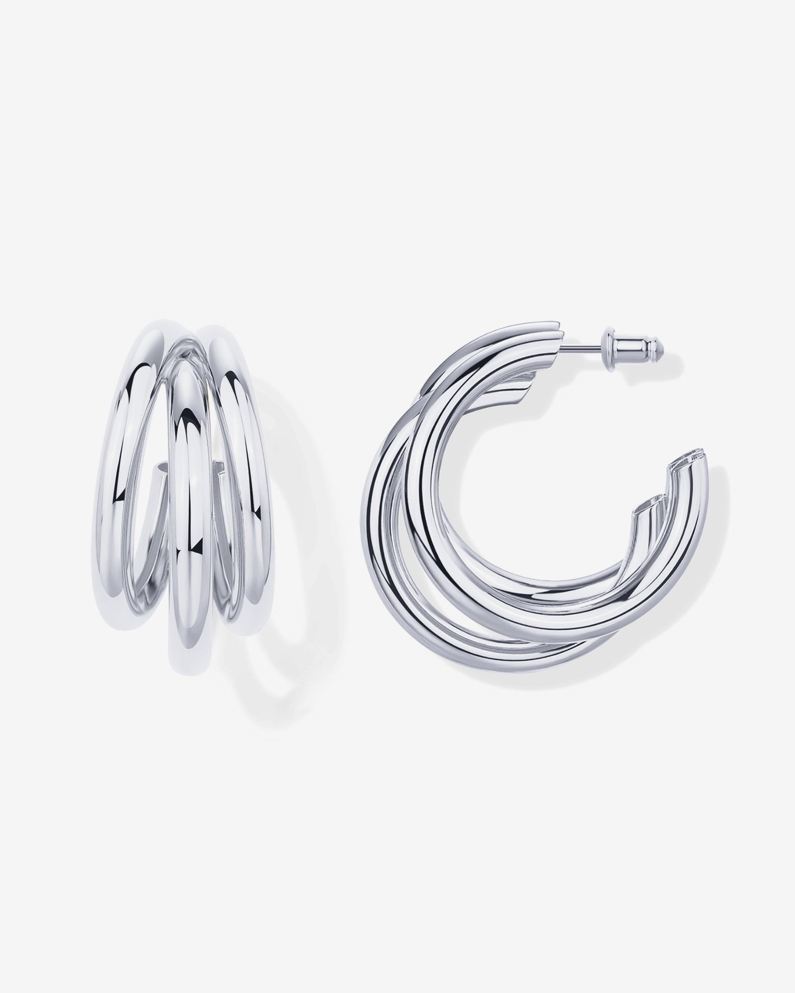 Lena Triple Hoops - Image 5