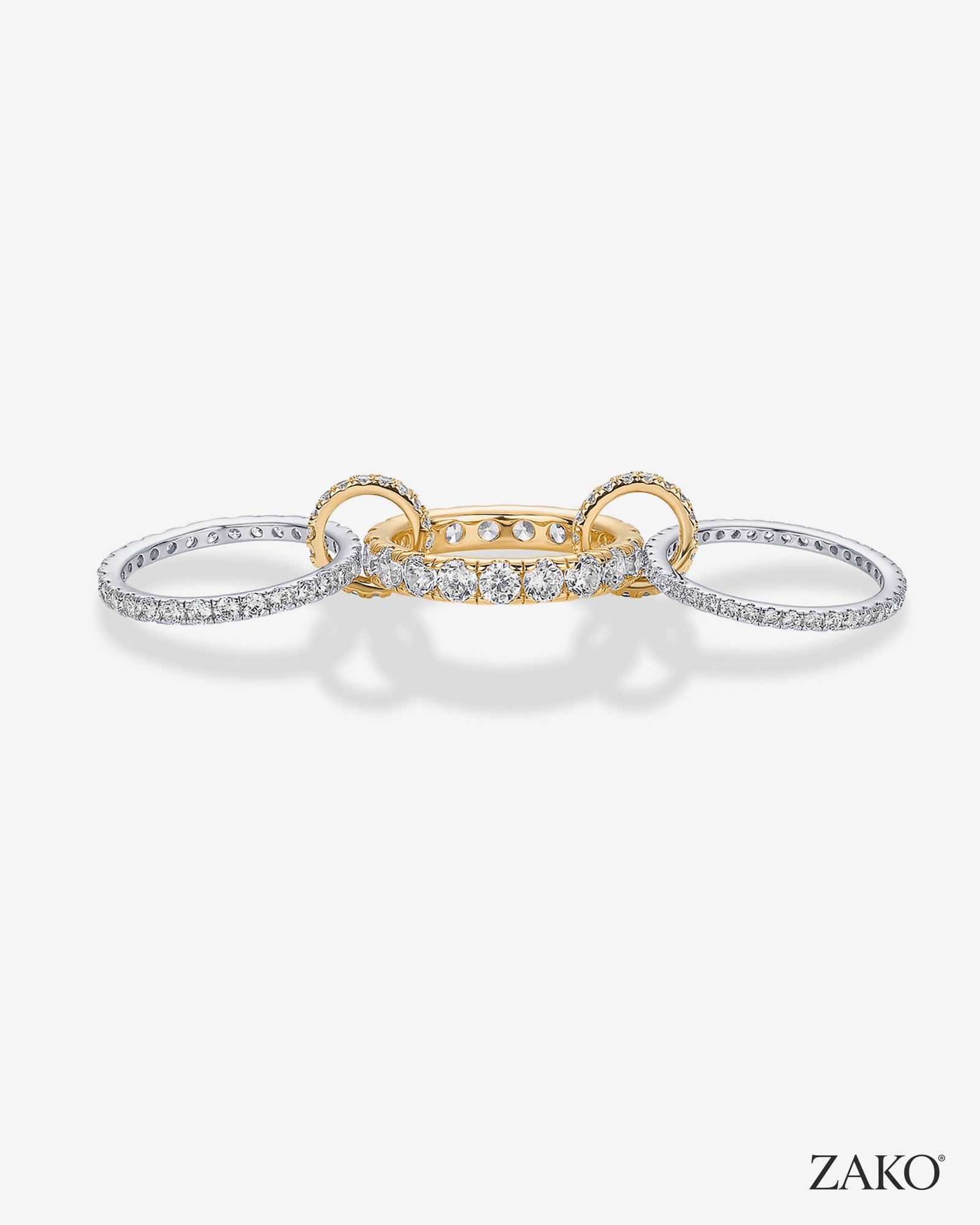 Amara Triple Band Ring - Image 3