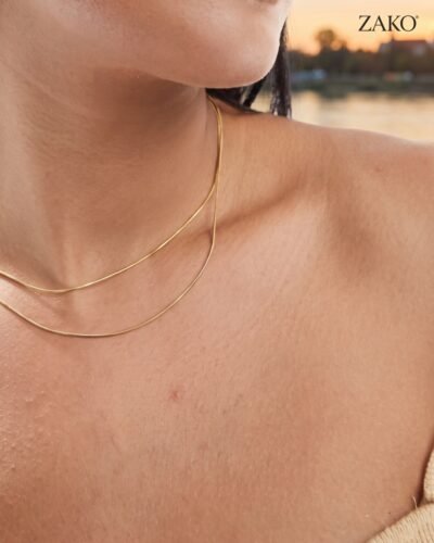 Double Snake Necklace