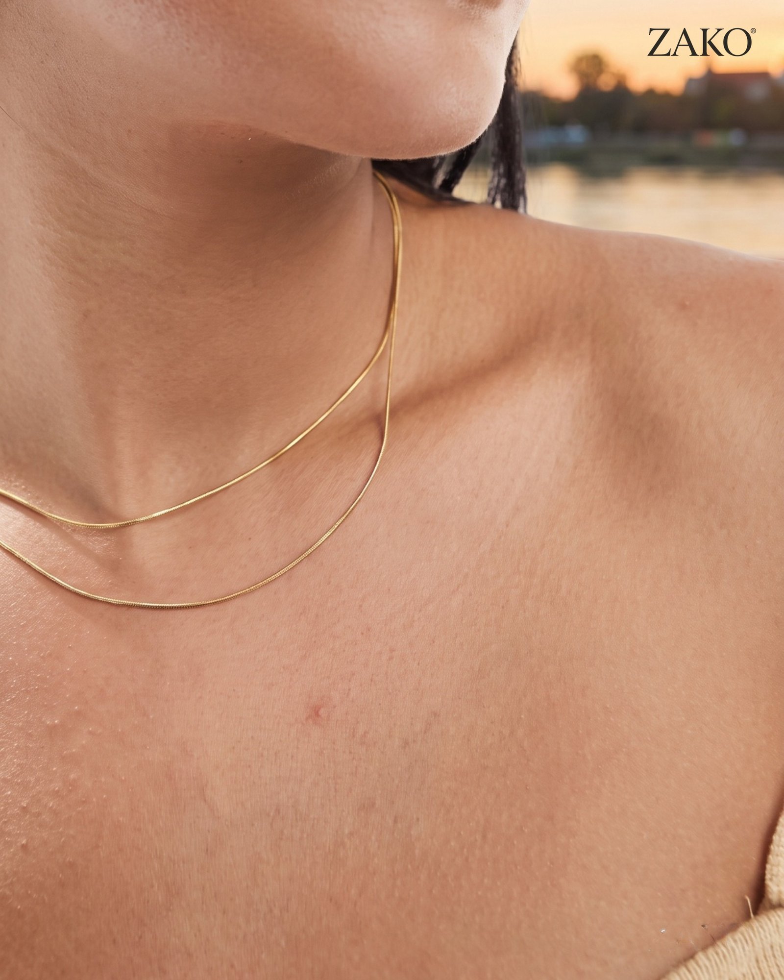 Double Snake Necklace - Image 2