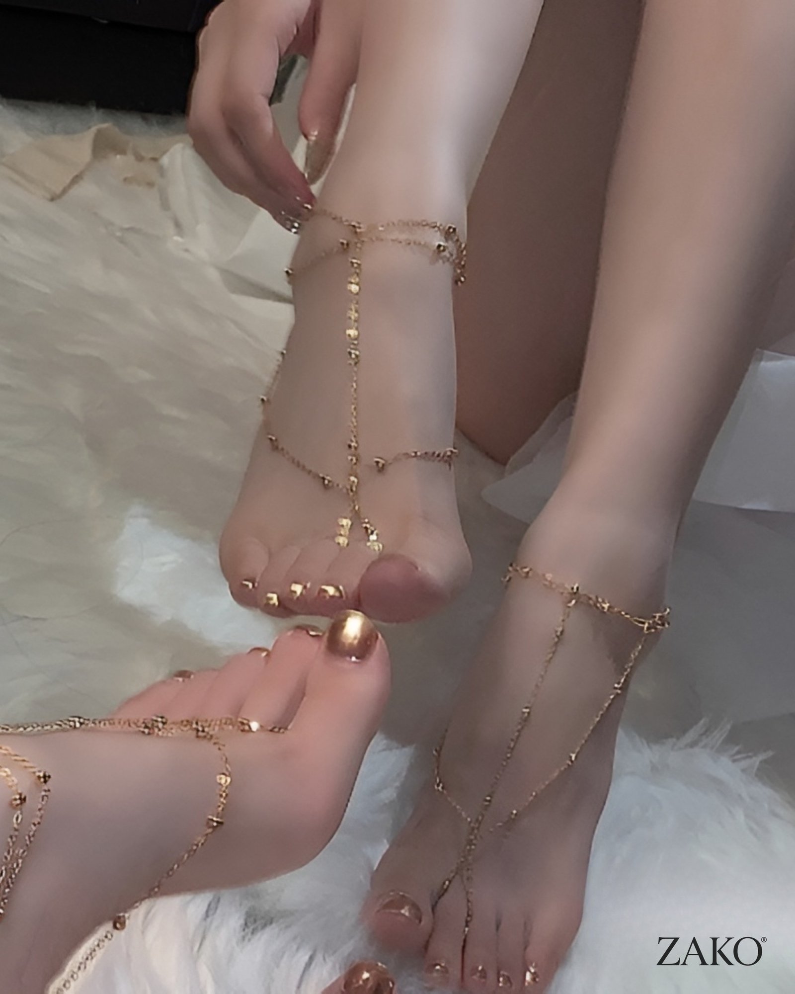 Foot Chain & Toe Ring - Image 6