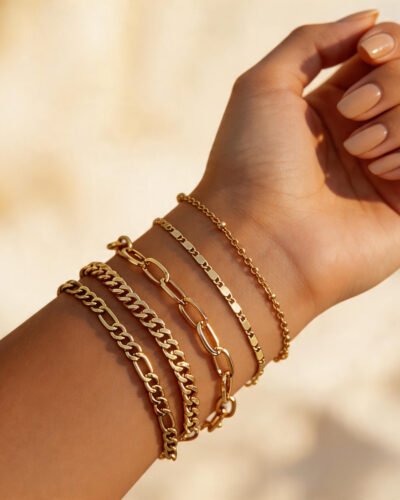 Chain Bracelet Set (5)