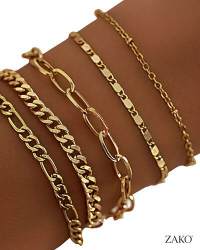 Chain Bracelet Set (5)