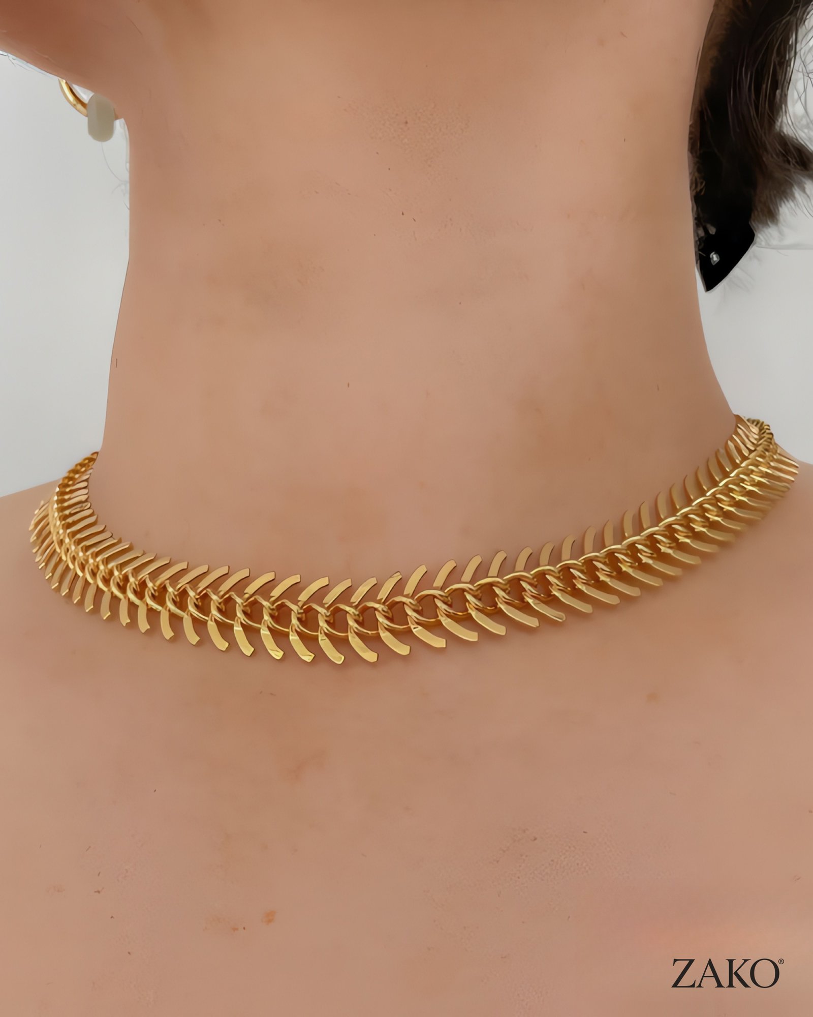 Herringbone Choker - Image 3