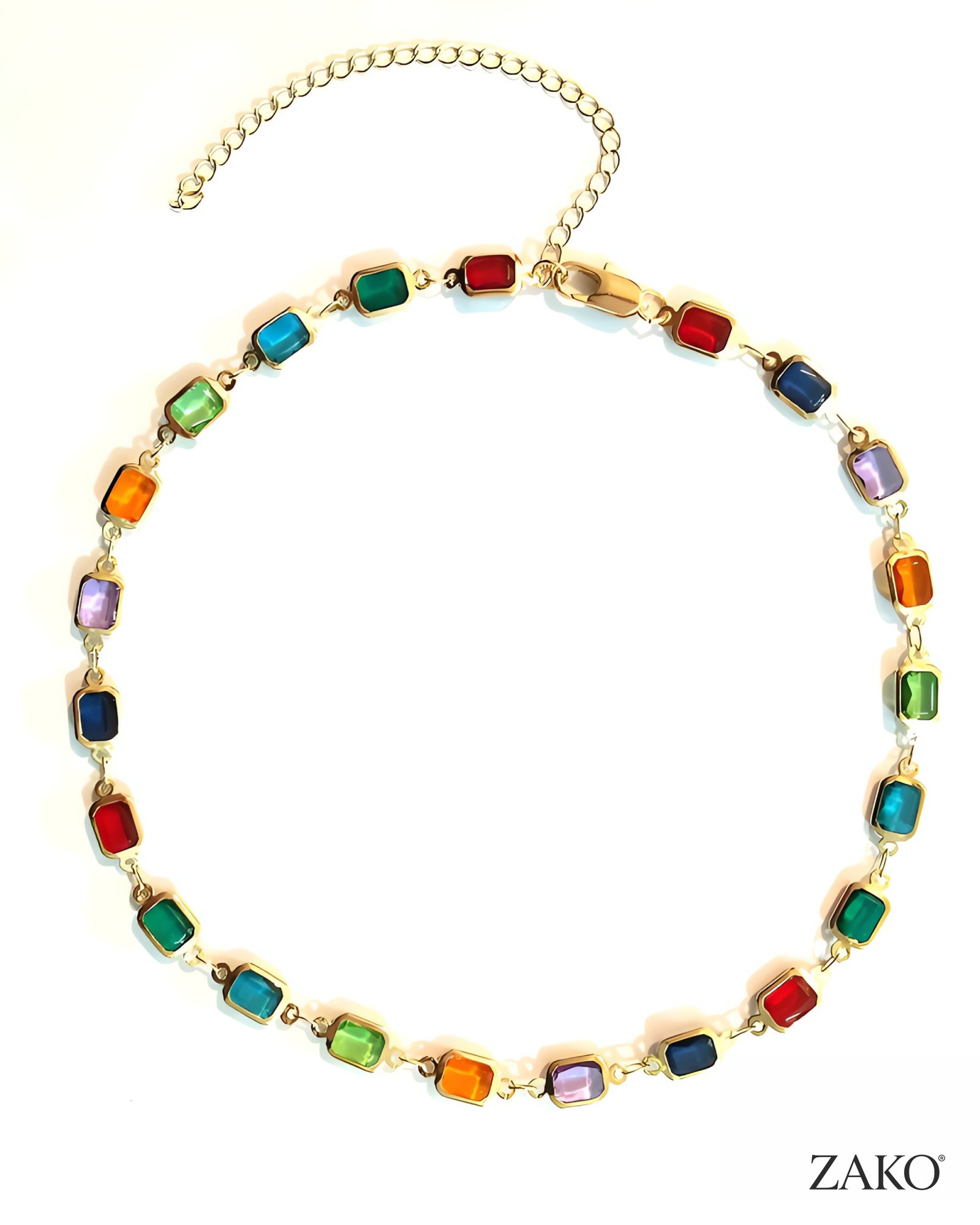 Rainbow Crystal Choker - Image 2