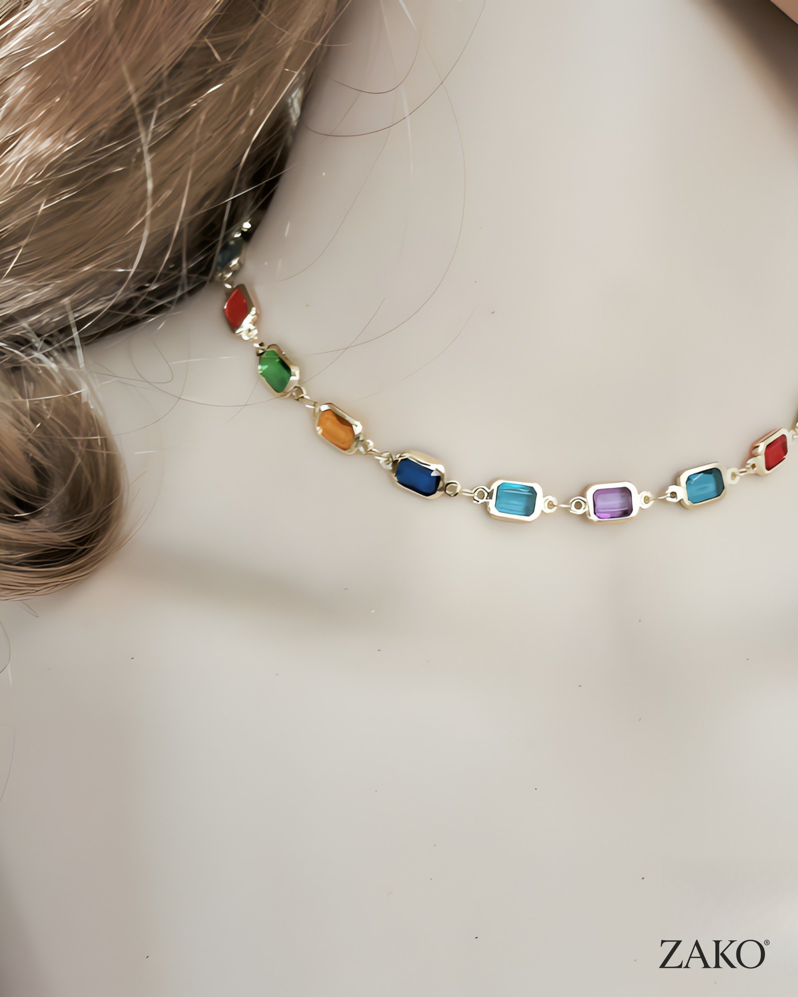 Rainbow Crystal Choker - Image 7