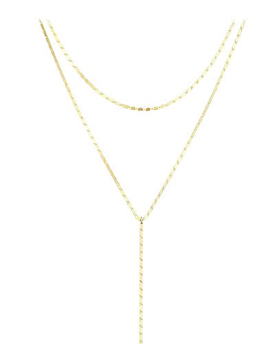 Layered Lariat Necklace