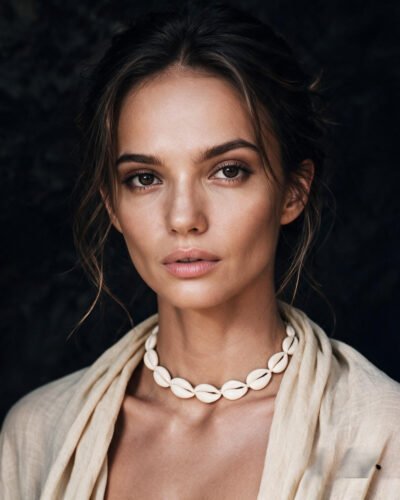 Cowrie Shell Choker