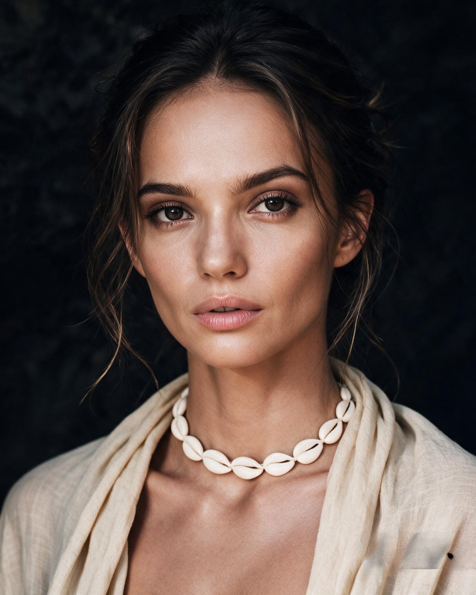 Cowrie Shell Choker