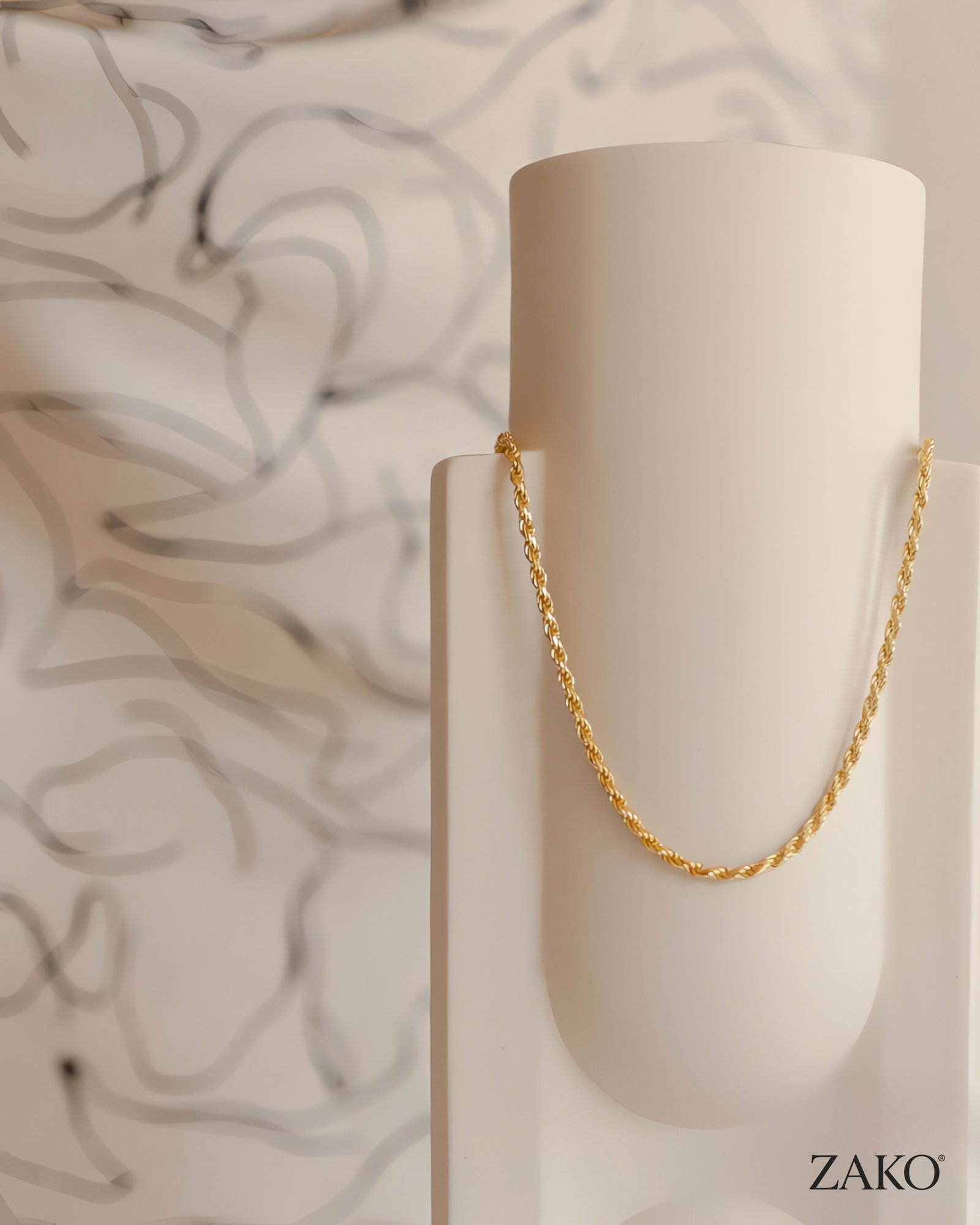 Twisted Rope Necklace - Image 4