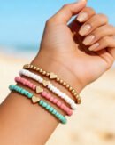 Beaded Bracelet Set (4 Pieces)