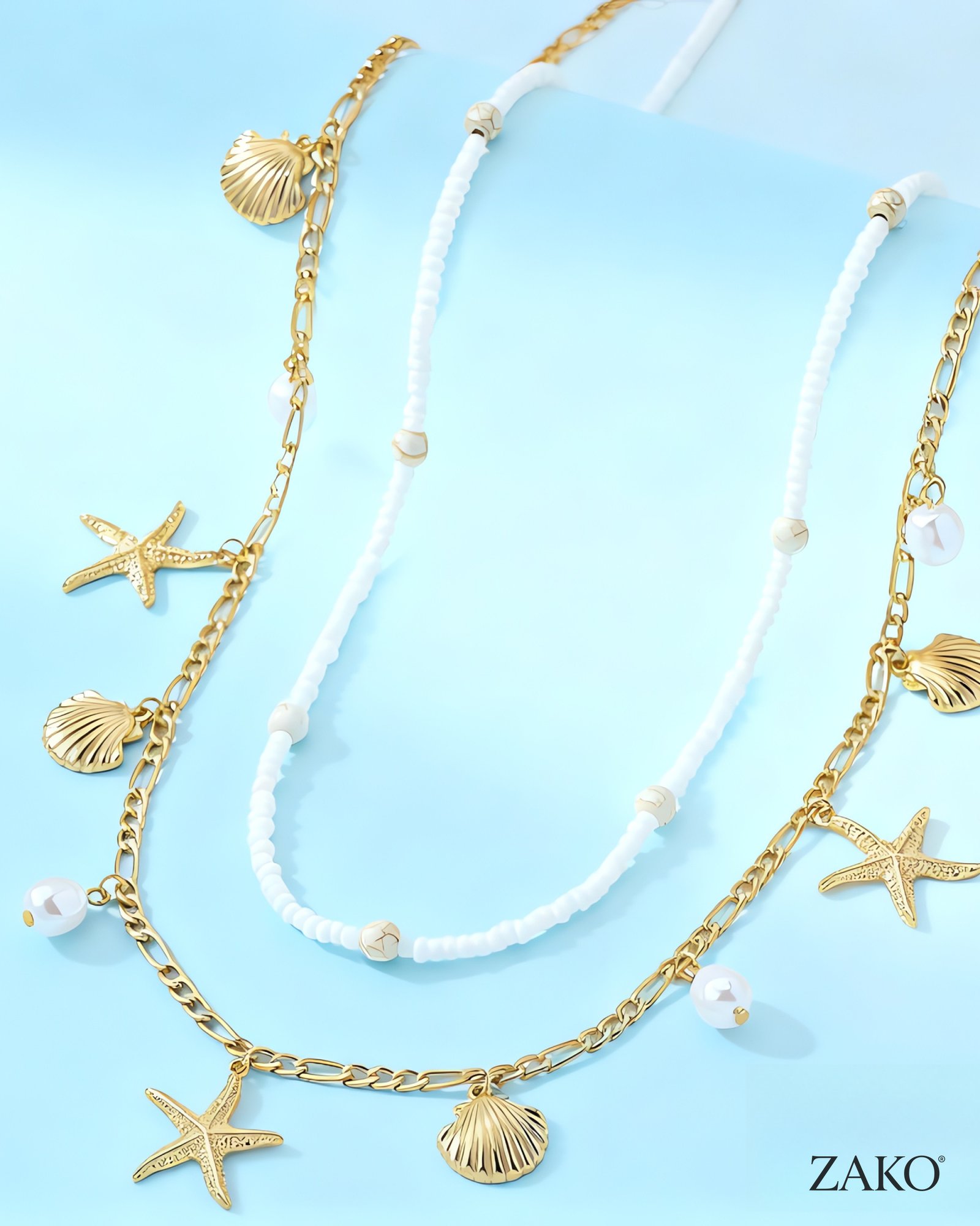 Starfish & Shell Belly Chain - Image 4