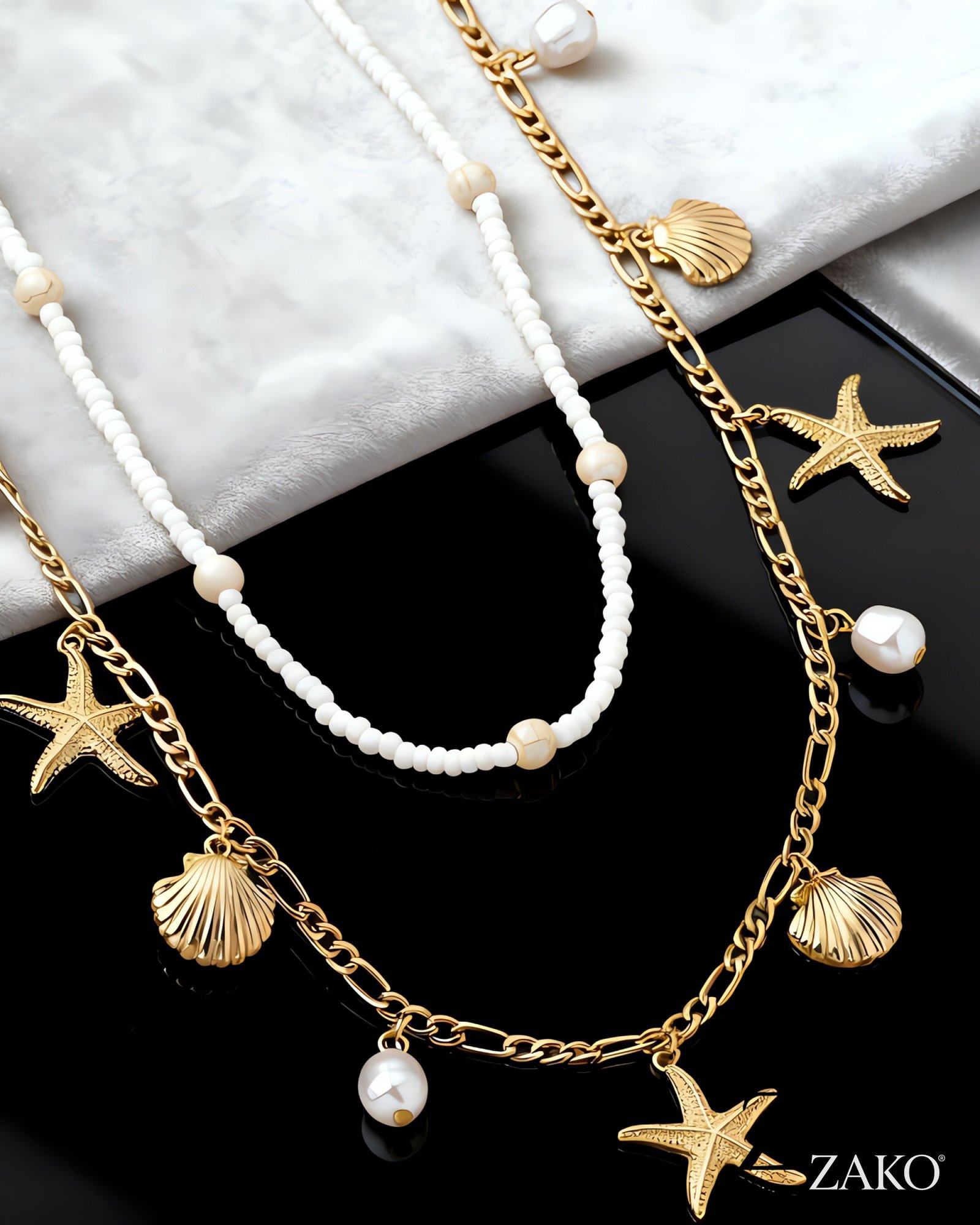 Starfish & Shell Belly Chain - Image 5