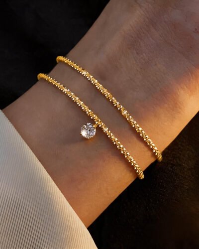Zircon Solitaire Bracelet