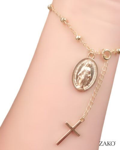 Rosary Bead Bracelet