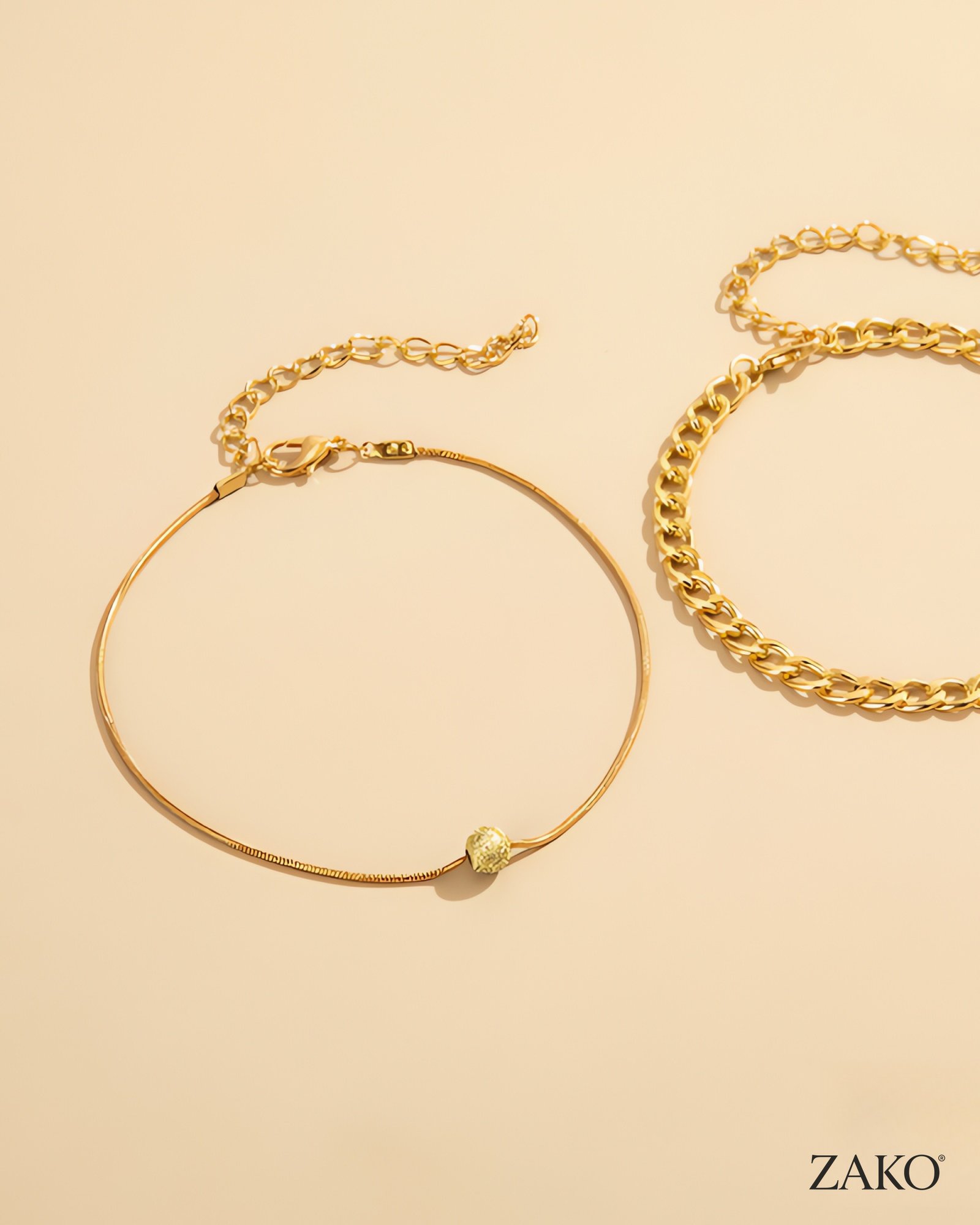 Layered Anklet Set - Image 3