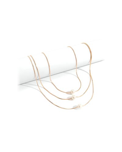Triple Pearl Necklace