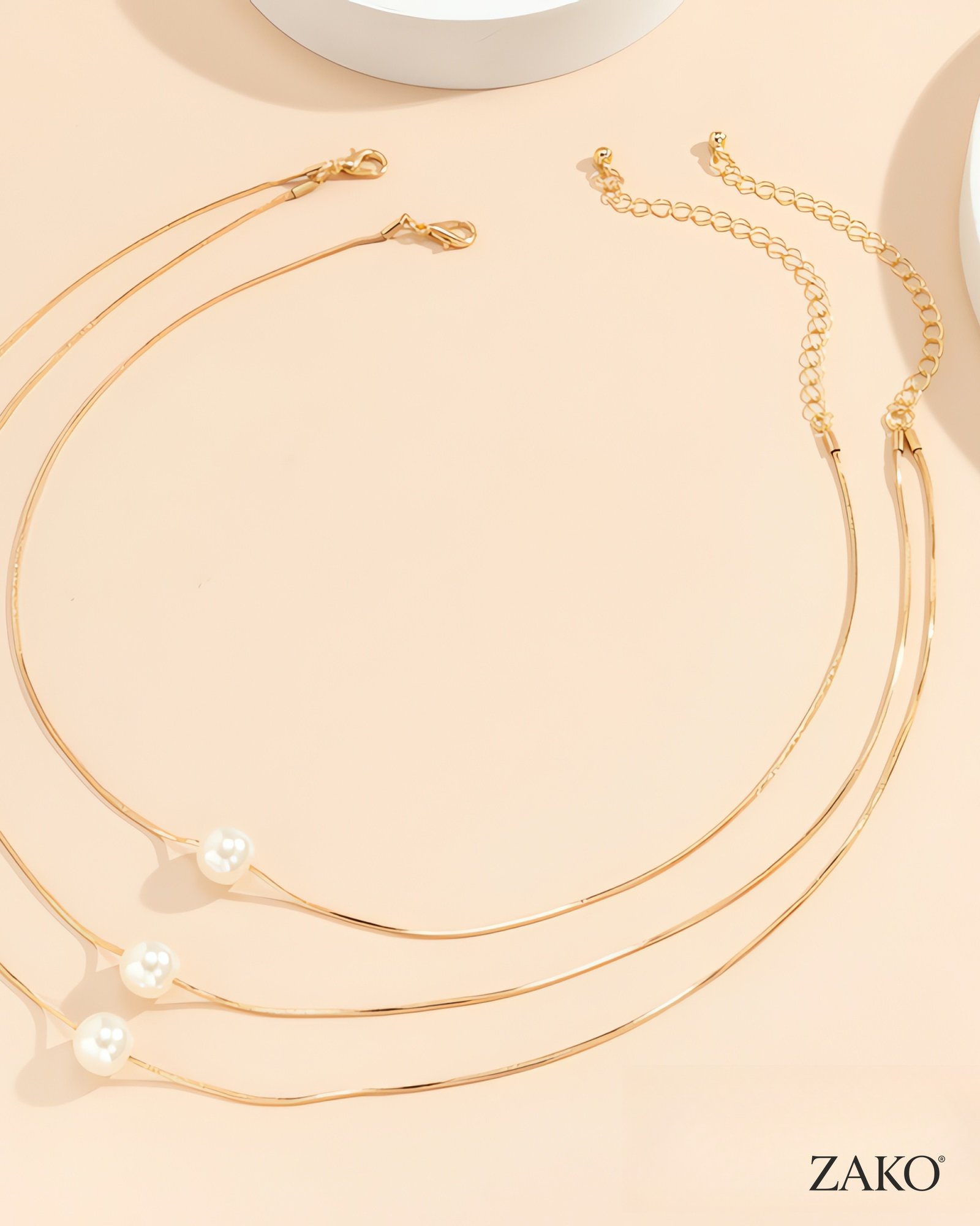 Triple Pearl Necklace - Image 5