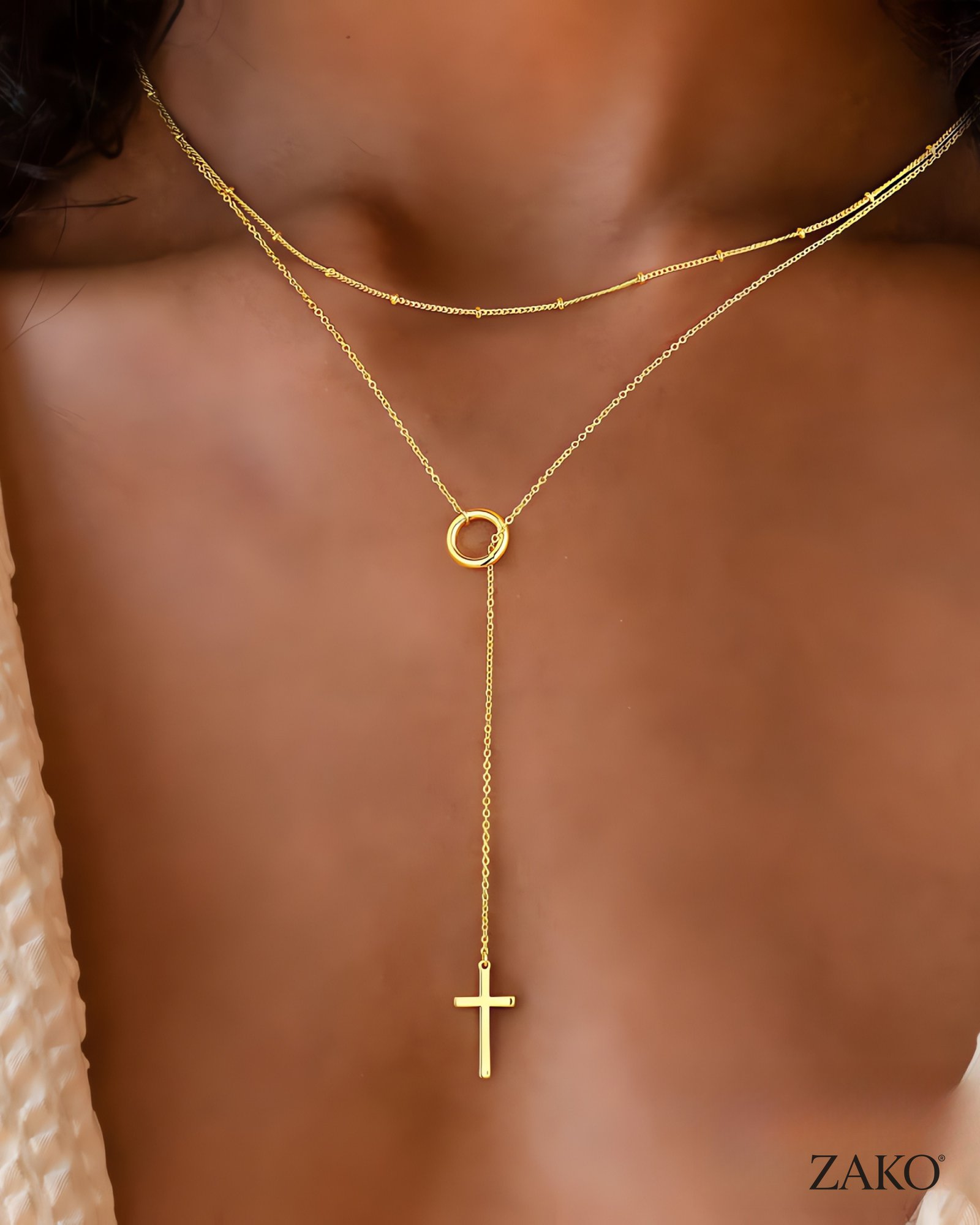 Double-Layer Necklace - Image 3