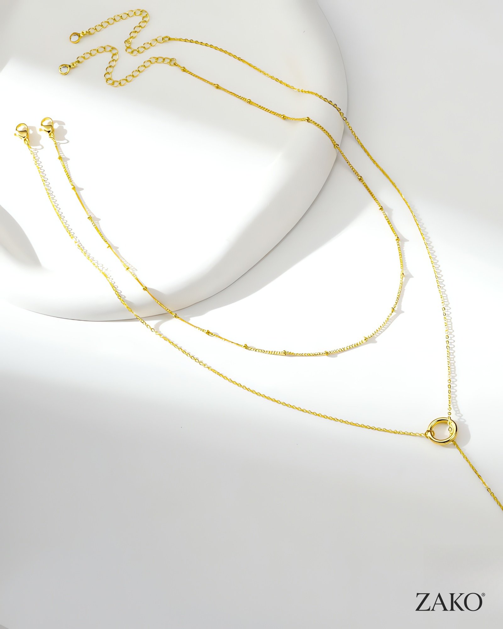 Double-Layer Necklace - Image 4