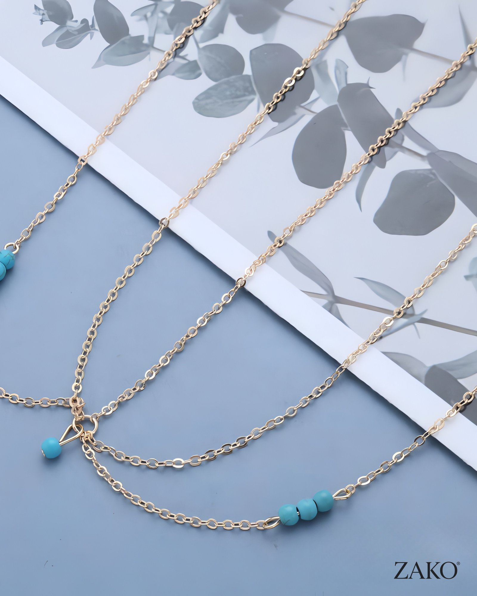 Turquoise Head Chain - Image 6