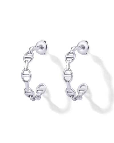 Elara Chain Hoops