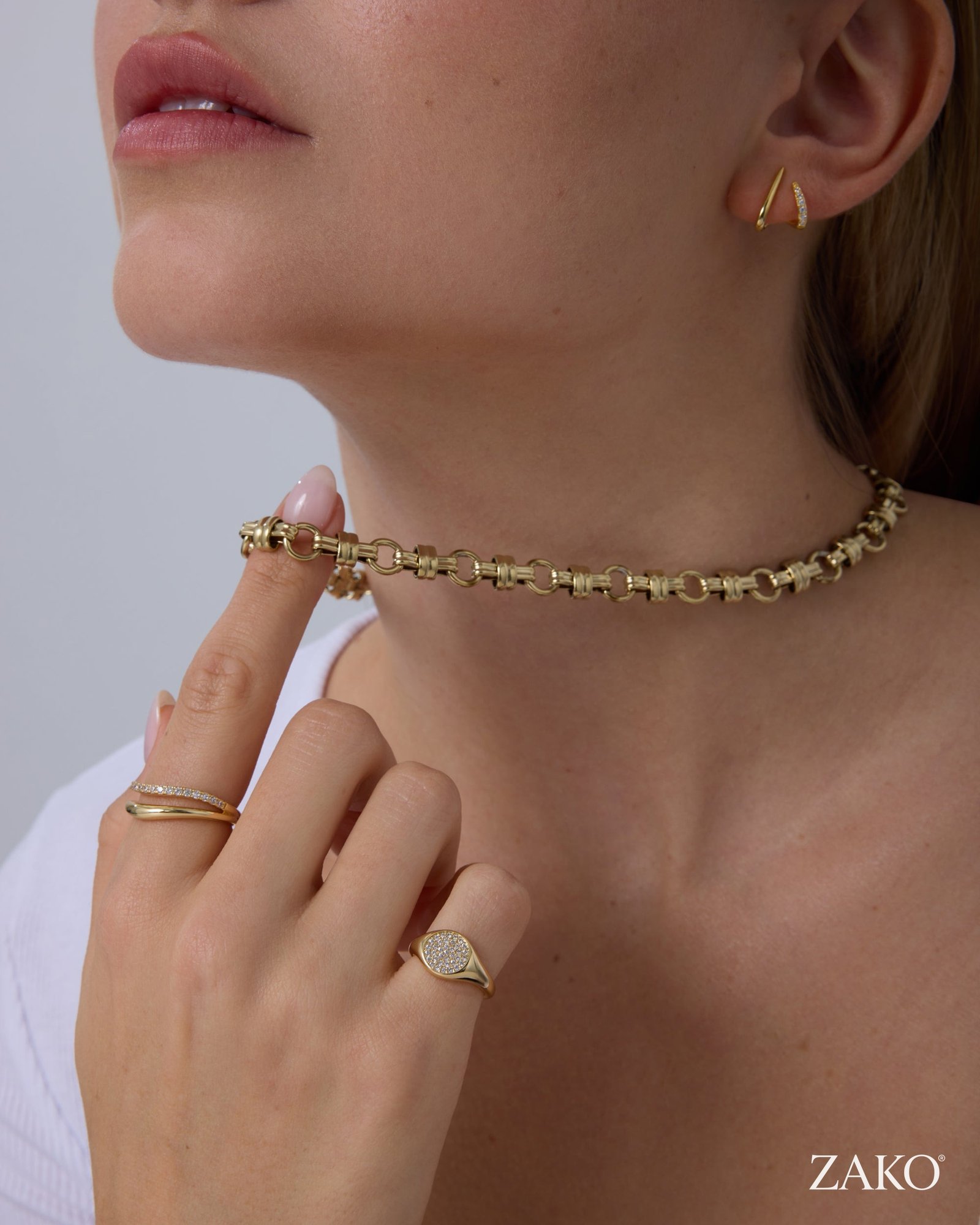 Celine Link Necklace - Image 2