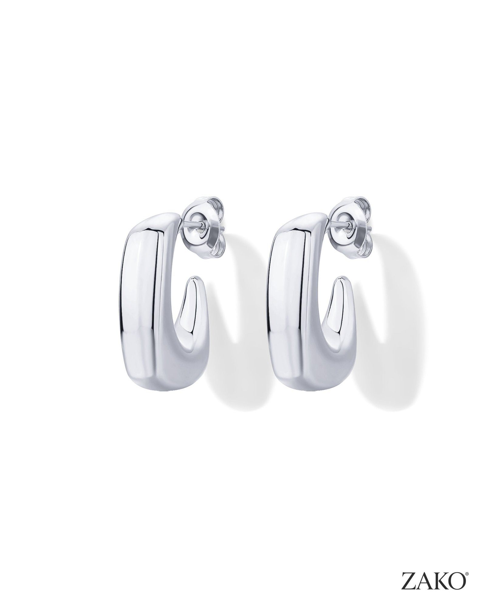 Amara Square Hoops - Image 5