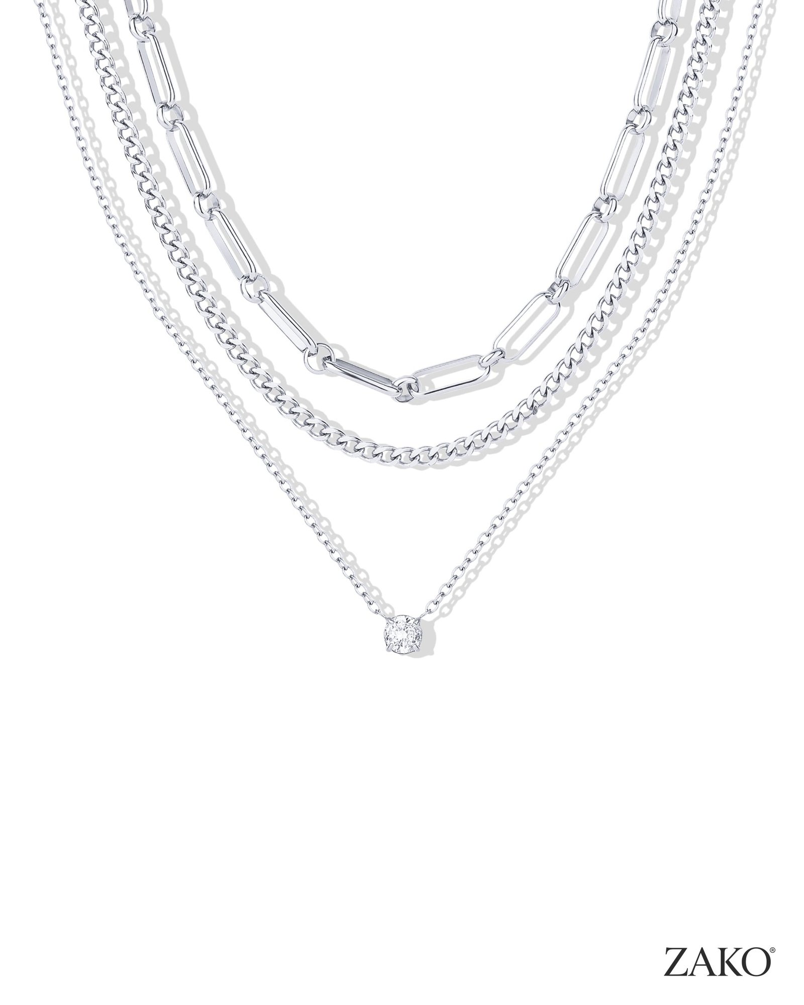 Nola Layered Necklace - Image 3