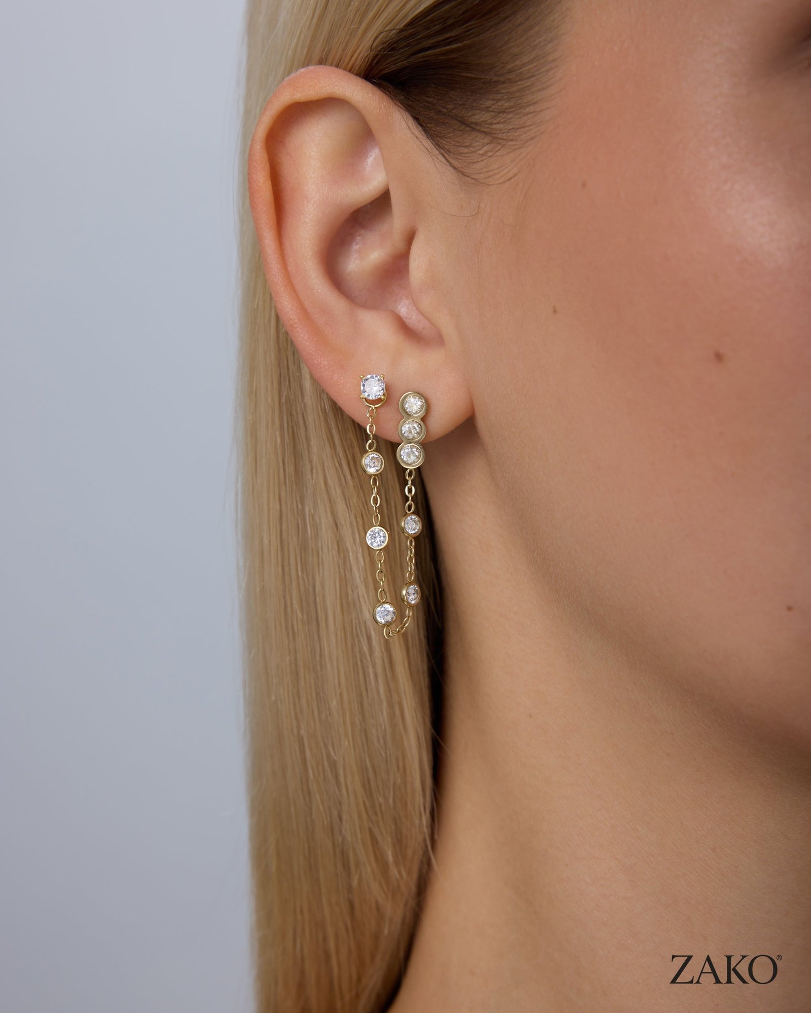 Solene Drop Earrings - Image 4