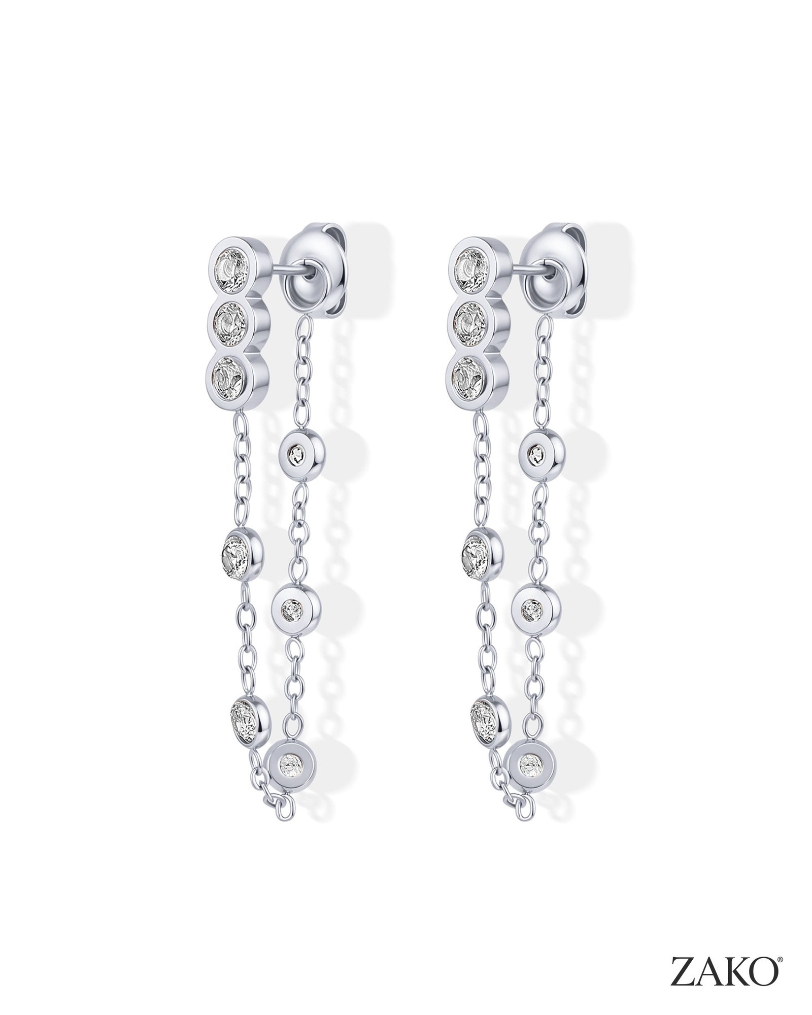 Solene Drop Earrings - Image 5