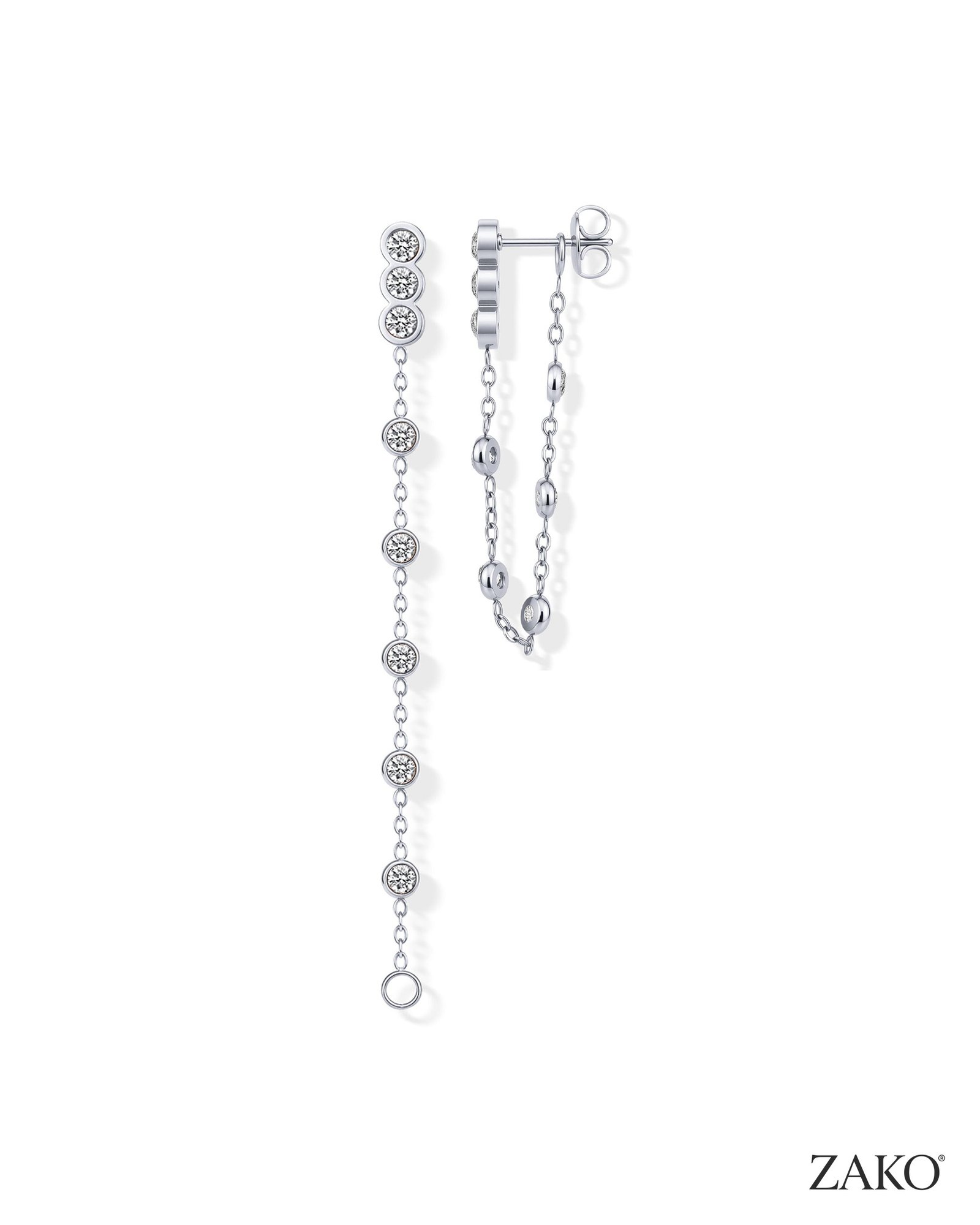Solene Drop Earrings - Image 6