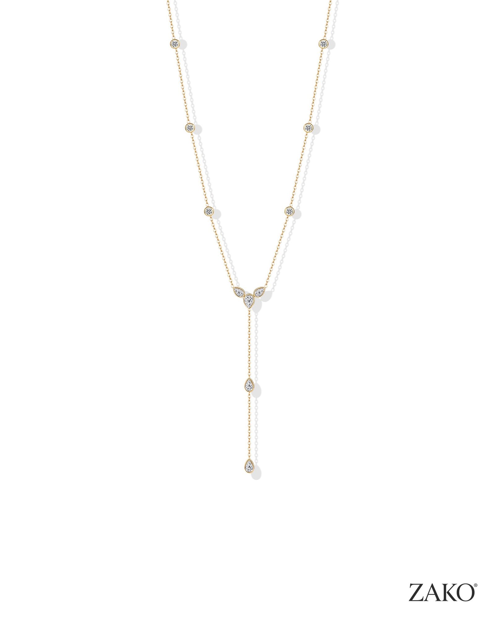 Aurelia Lariat Necklace - Image 2