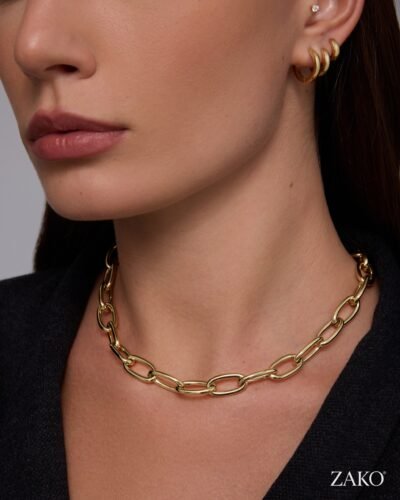 Sienna Paperclip Chain