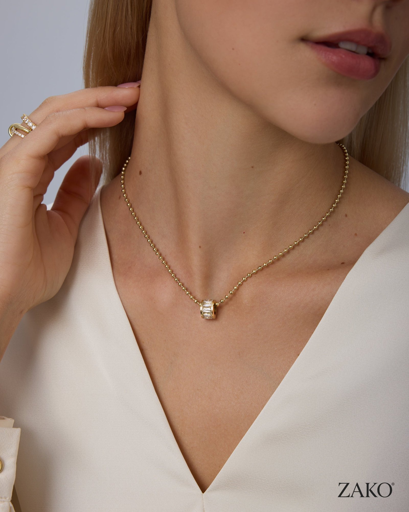 Una Rondelle Necklace - Image 2