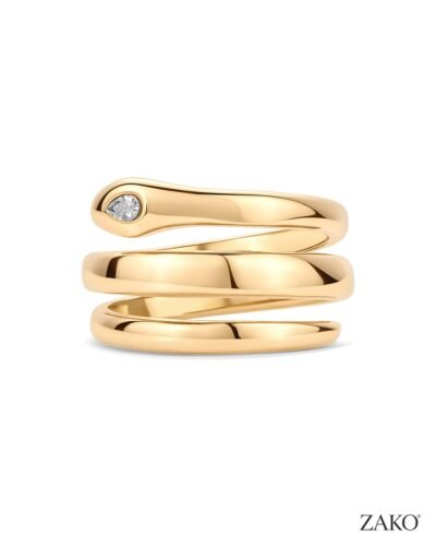 Lumi Snake Ring