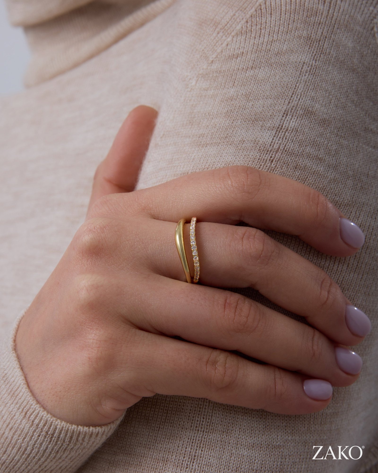 Isolde Split Ring - Image 3