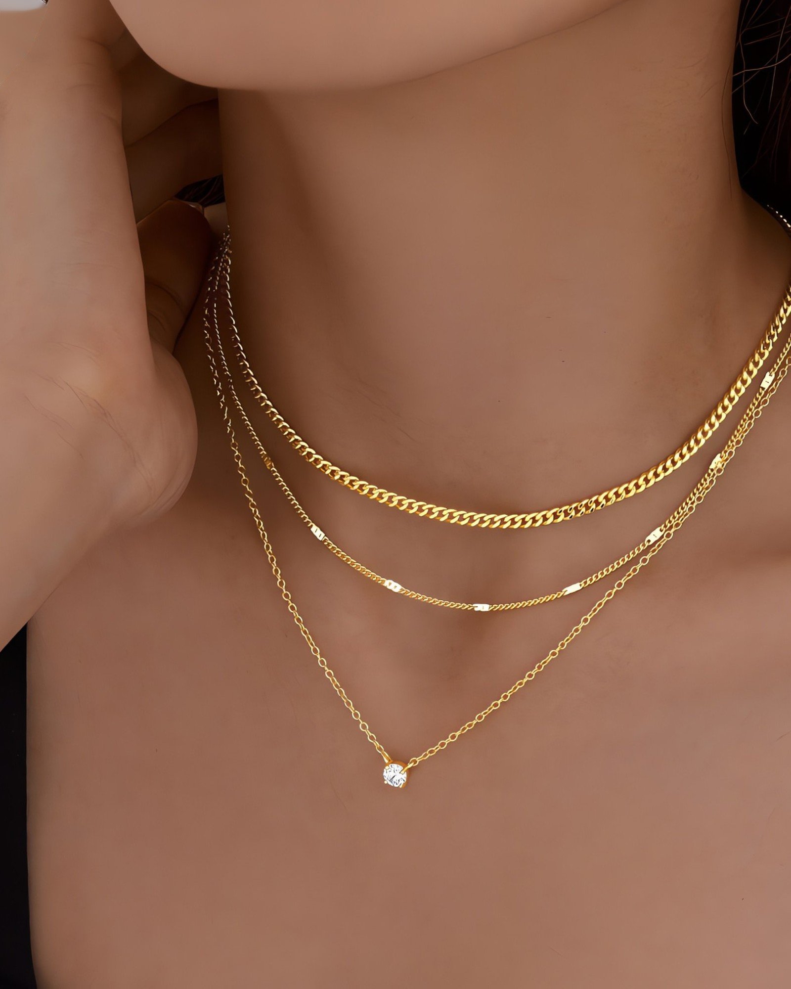 Layered Necklace Trio